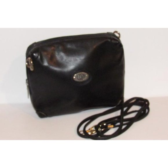 Gucci Early Bamboo Web Supreme 2-Way Buttery Soft Black Leather With Gold Accent - Picture 10 of 12